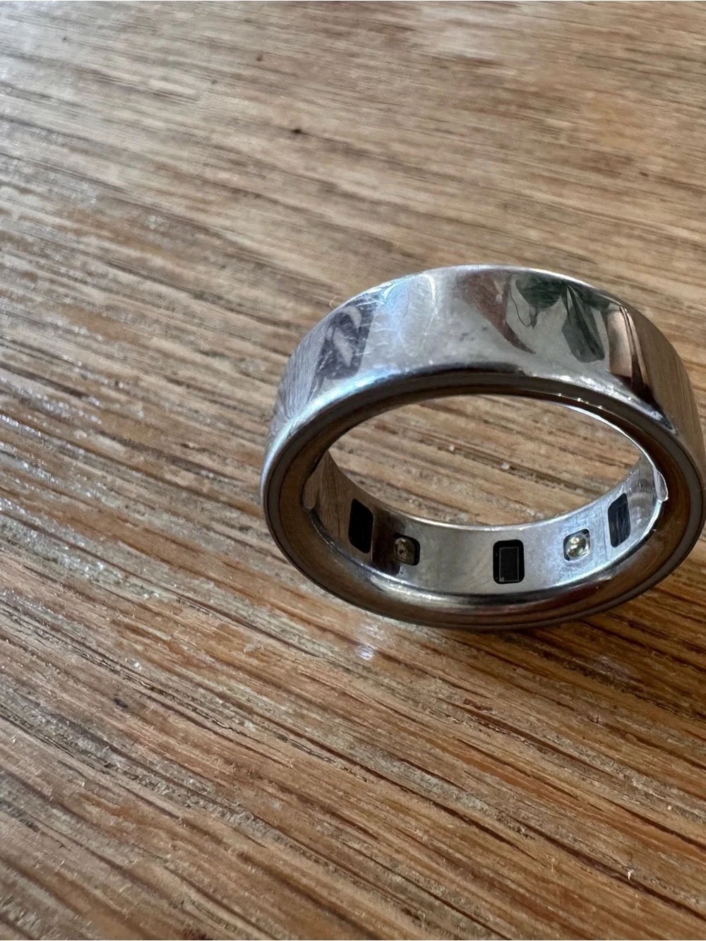 Oura Silver Ring Generation 4 Size 10